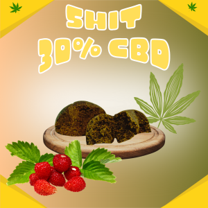 shit CBD 30% Fraise des bois
