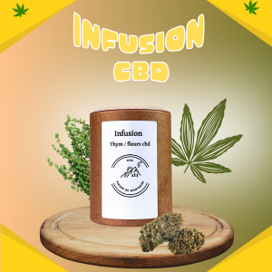 Infusion Thym / Fleurs CBD bio