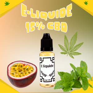 E-liquide 30 ml Passion Ice CBD 15%