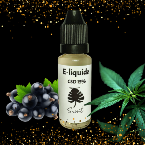 E-liquide 10ml / CBD 15% / Cassis