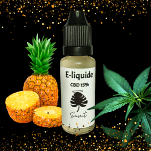 E-liquide 10ml / CBD 15% / Ananas