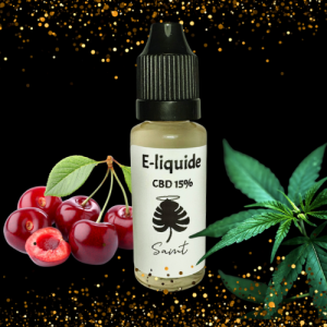 E-liquide 10ml / CBD 15% / Cerise