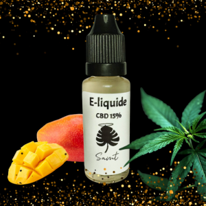 E-liquide 10ml / CBD 15% / Mangue