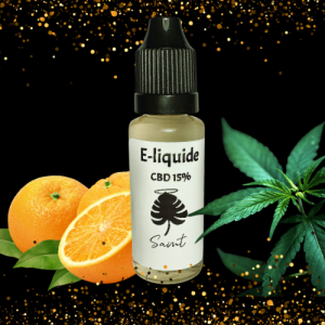 E-liquide 10ml / CBD 15% / Orange