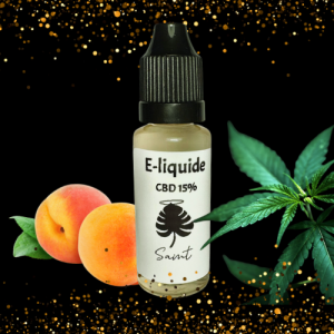 E-liquide 10ml / CBD 15% / Abricot